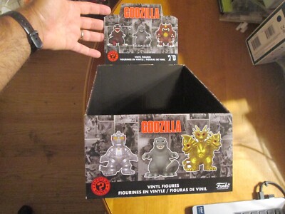 DISPLAY EMPTY BOX FUNKO MYSTERY MINIS 70th ANNIVERSARY  GODZILLA READ-image