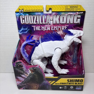 New 2024 Playmates Godzilla x Kong The New Empire Shimo with Frost Bite Blast-image
