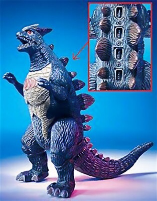 Fire Dino Hub - Godzilla FireWire Hub (Hubzilla) – 2002 Rare Retro Collectible-image