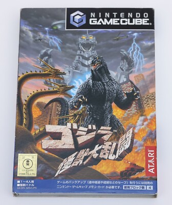 Godzilla Destroy All Monsters Melee Nintendo GameCube GC NTSC-J JP Japan - Used-image