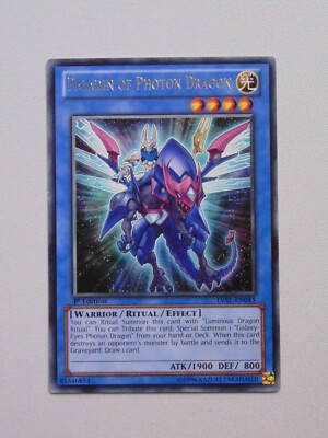 Paladin of Photon Dragon LVAL-EN045 1st Edition Rare-image
