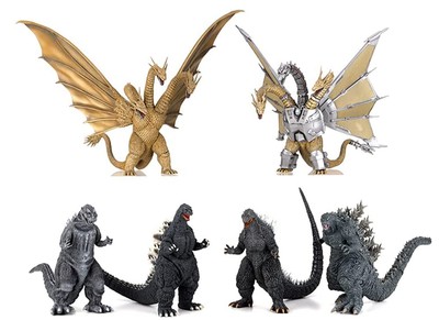 Gekizo Series Godzilla Monster Edition Part.1 9cm Trading Figure (6 pieces) BOX-image