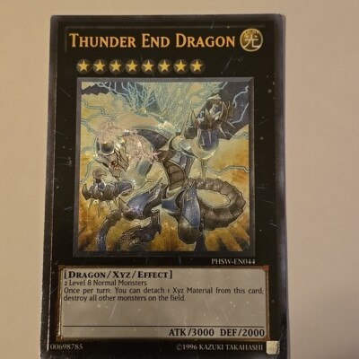 THUNDER END DRAGON 1ST PHSW EN044 ULTIMATE RARE NM YU GI OH-image
