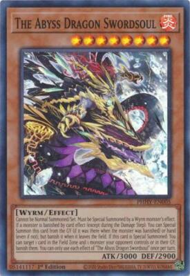 THE ABYSS DRAGON SWORDSOUL PHHY-EN005 1ST ED PHOTON HYPERNOVA (SUPER NM)-image