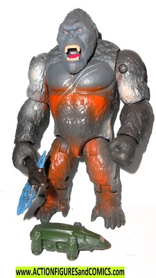 Godzilla vs Kong 6 inch KING KONG Hong Kong City Battle complete playmates-image
