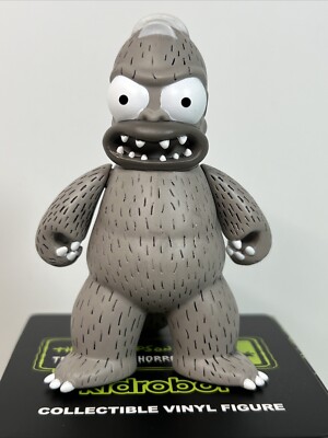 Kidrobot Simpsons Treehouse Of Horror Series 2 GODZILLA HOMER 3.5” Figure New-image