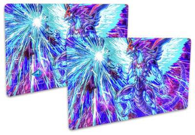 No.3576 Yugioh TCG Custom Playmat Galaxy-Eyes Blast Photon Dragon YGO Deck Mat-image
