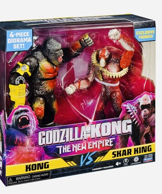 MonsterVerse GODZILLA x KONG the New Empire (2024) KONG vs SKAR KING Figures!-image