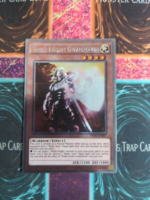 Yu-Gi-Oh! Noble Knight Gwalchavad NKRT-EN007 Limited Platinum Rare NM/LP-image