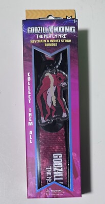 New GODZILLA X KONG The New Empire Keychain And Wrist Strap Bundle, Free Ship-image