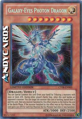 GALAXY-EYES PHOTON DRAGON • Secret • CT08 EN003 • Lim • YUGIOH! • ANDYCARDS-image