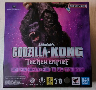 S.H. MonsterArts Kong (Godzilla x Kong: The New Empire) Action Figure New Sealed-image