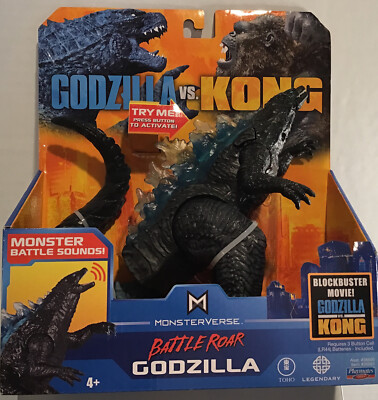 2021 Godzilla vs. Kong Monster Verse BATTLE ROAR GODZILLA-image