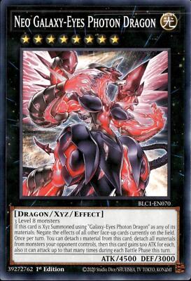 Yu-Gi-Oh! Neo Galaxy-Eyes Photon Dragon BLC1-EN070 Common 1st Edition NM-image