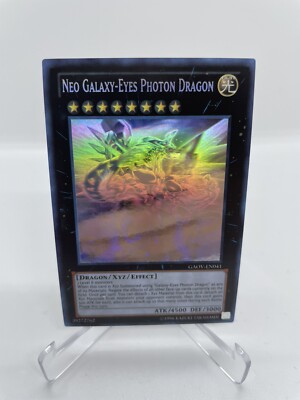 YUGIOH Neo Galaxy-Eyes Photon Dragon GAOV-EN041 1st ed Ghost Rare Near-Mint NM-image