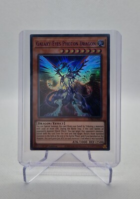 Galaxy-Eyes Photon Dragon LDS2-EN047 Purple Ultra Rare 1st Edition YuGiOh TCG NM-image