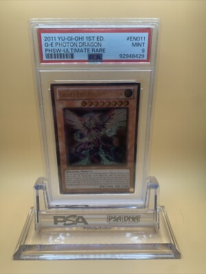 YuGiOh! Galaxy Eyes Photon Dragon PHSW-EN011 1/e Ultimate Rare PSA 9-image