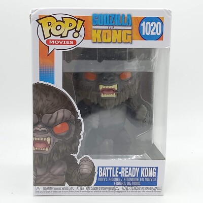 Funko Pop! Battle-Ready Kong 1020 Godzilla vs Kong Kaiju Movie Vinyl Figure Toy-image