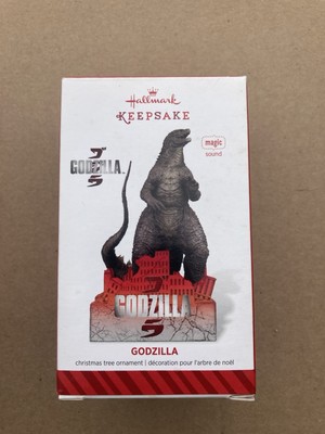 Godzilla Hallmark Christmas Ornament 2014. Read-image