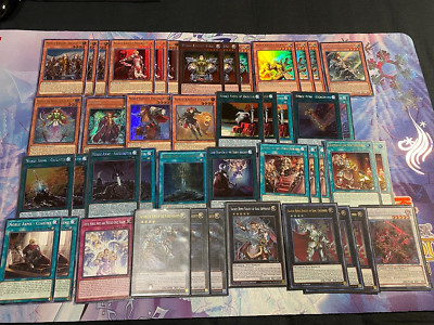 YUGIOH!-Noble Knight DeckCore-NKRT-EN Sacred King Artorigus Laundsallyn Merlin-image