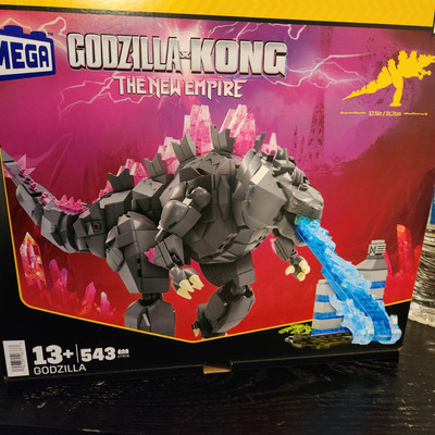 Mattel Mega Bloks Godzilla x Kong New Empire Construction Building Set-image