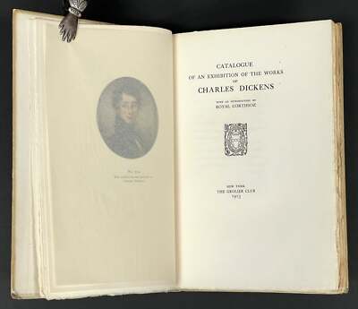 Charles Dickens / CATALOGUE Of An EXHIBITION Limited 1st ed 1913-image