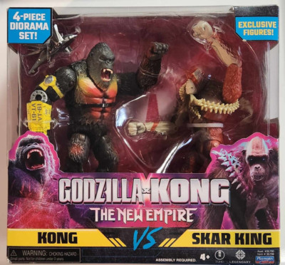 MonsterVerse GODZILLA x KONG the New Empire (2024) KONG vs SKAR KING Figures!-image