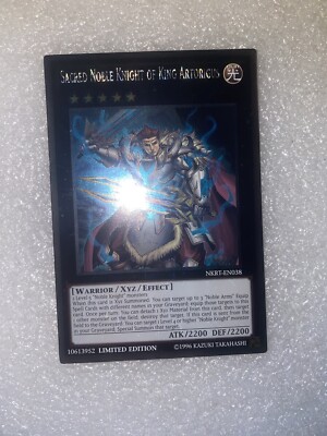 Yugioh - Sacred Noble Knight Of King Artorigus NKRT-EN038 Platinum Rare -VLP-image
