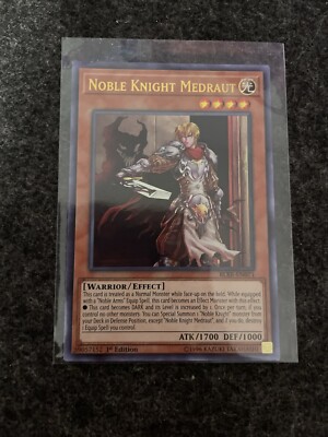 Yugioh Noble Knight Medraut BLRR-EN071 Ultra Rare 1st Edition nm-image