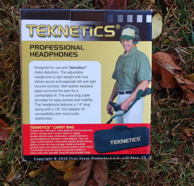 Teknetics Metal Detector Headphones-image