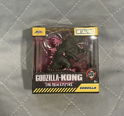 Godzilla X Kong The New Empire Godzilla Jada Metalfigs Key Chains New 2024-image