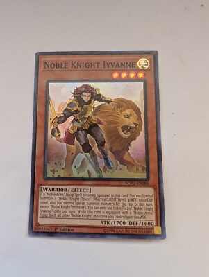 Noble Knight Iyvanne SOFU-EN088 Soul Fusion 1st Edition NM Yugioh-image