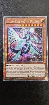 Yu-Gi-Oh Galaxy-Eyes Prime Photon Dragon Quarter Century Rare-image