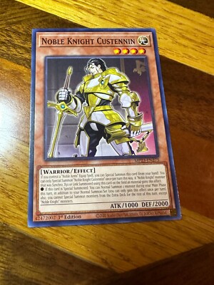 Noble Knight Custennin MP23-EN275 1st Edition Common LP + BONUS-image