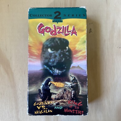 Godzilla King Of The Monsters & Megalon VHS 2 Pack Collectors Series-image