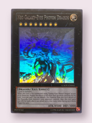 YuGiOh! Neo Galaxy-Eyes Photon Dragon (Ghost Rare) GAOV-EN041 Unlimited NM-image