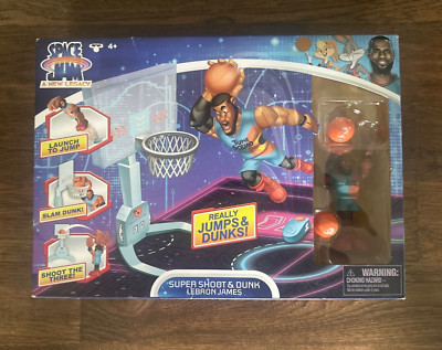 Moose Toys Space Jam: A New Legacy - Super Shoot & Dunk Playset with Lebron... -image