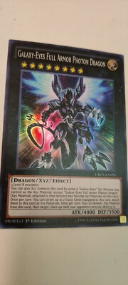 1x Yu-Gi-Oh! Galaxy-Eyes Full Armor Photon Dragon - CROS-EN095 - Super - 1st-NM-image