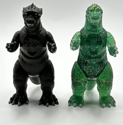 2 Super7 ReAction Blind Box Godzillas- Silver Screen And X-Ray Glitter-image