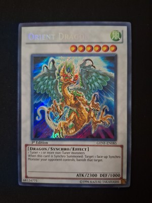 Orient Dragon Secret Rare 1st Edition GENF-EN085 Yugioh NM-image