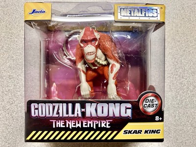 Godzilla X Kong The New Empire Skar King Keychain Jada Metalfigs Toy 2.5