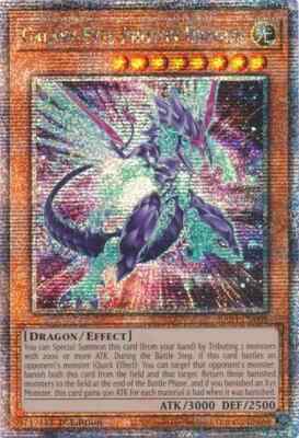 Yugioh RA04-EN008 Galaxy-Eyes Photon Dragon QCSR 1st MINT-image