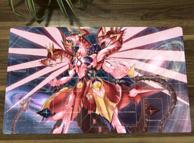 YGO Neo Galaxy-eyes Prime Photon Dragon TCG CCG Playmat Card Game Mat Pad-image