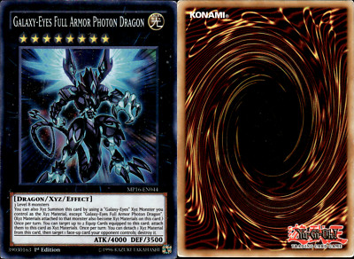 YUGIOH - Galaxy-Eyes Full Armor Photon Dragon - MP16-EN044 - Super Rare NM-image