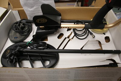 Fisher F75 metal detector with  extra coils-image