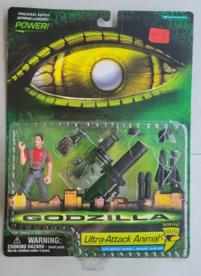 NEW GODZILLA ULTRA ATTACK ANIMAL ACTION FIGURE TRENDMASTERS 1998! C47-image