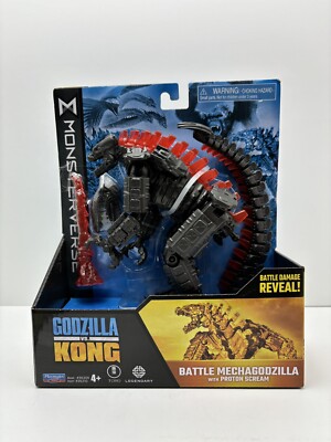 🔥BATTLE MECHAGODZILLA W/ Proton Scream Figure Godzilla Vs. Kong Monsterverse🔥-image