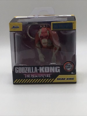 Godzilla X Kong The New Empire Skar King Jada Metalfigs Keychain-image