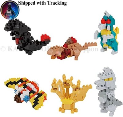 Nanoblock Godzilla Assortment 1 Blind Box Complete Set Mininano Series-image