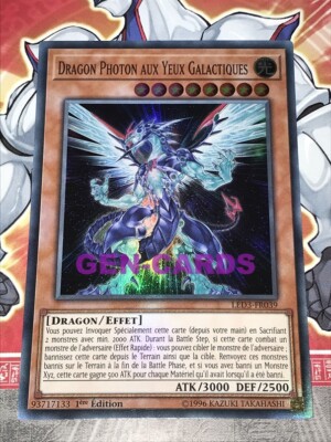 YU GI OH DRAGON GALACTIC EYE PHOTON LED3-FR039 Card-image